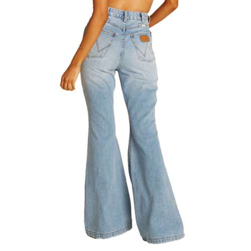 Women's Billabong x Wrangler True Blue Original Bell Bottom Jeans |  