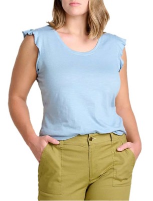 Women's Toad & Co. Rufflita II Tee Scoop Neck T-Shirt