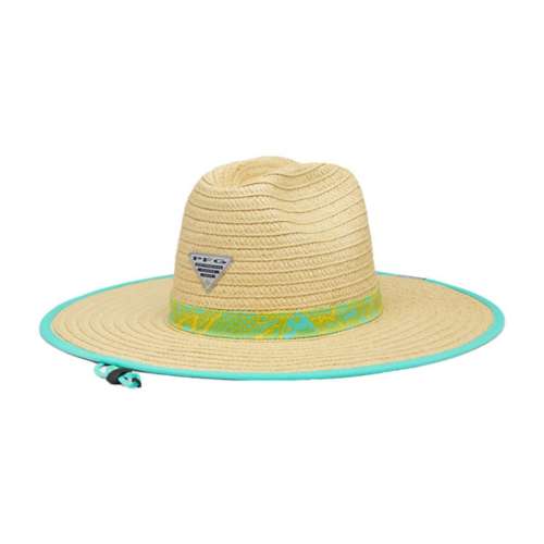 100% Paper Straw Fedora Panama Style LA Dodgers Raiders Fabric Band Bucket  Hat