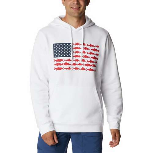 Men's Columbia PFG Fish Flag II Kappa hoodie