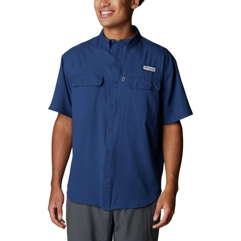 Skiff Life Big and Tall Men's UV Protected Fishing T Shirt