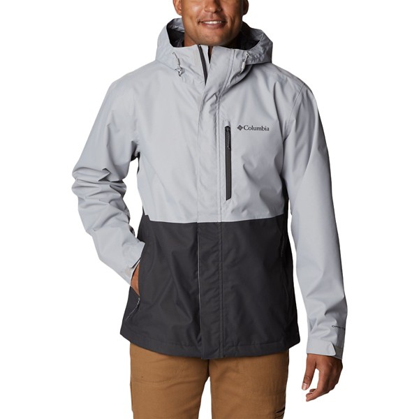 Men's Columbia Hikebound Rain Jacket 4X Grey/Shark