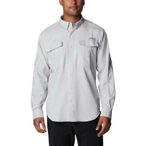 Men's Columbia Blood and Guts IV Woven Long Sleeve Button Up Shirt