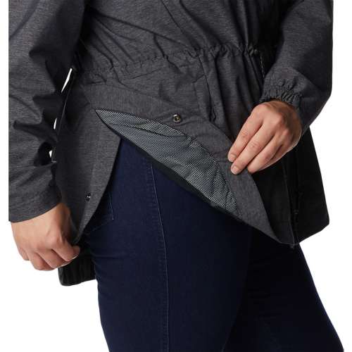 Women's Columbia Plus Size Lillian Ridge Rain Jacket