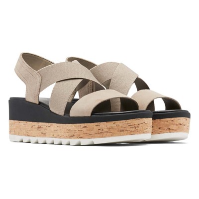 Women's SOREL Cameron Flatform Slingback Wedge Sandals | SCHEELS.com