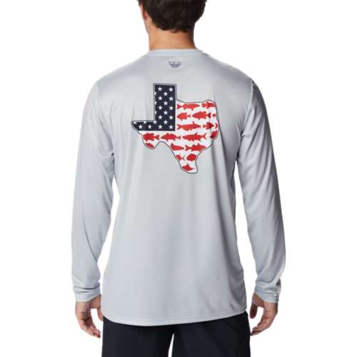 Men's Columbia Terminal Tackle PFG Statetriot Long Sleeve T-Shirt