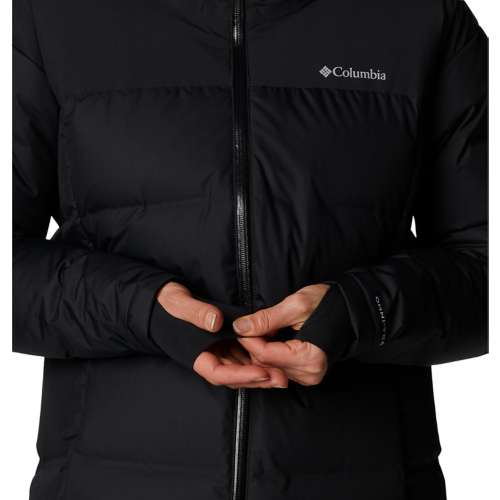 Columbia Women's Puffect Mid Hooded Jacket, Black, Large : :  Clothing, Shoes & Accessories
