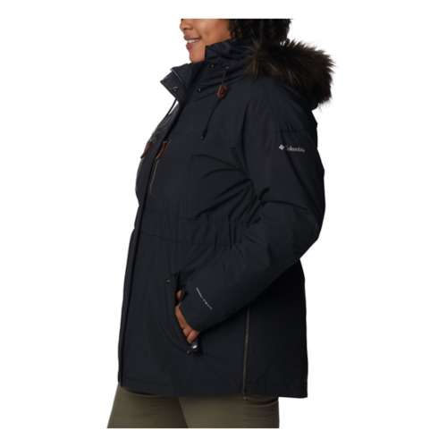 Women's Columbia Plus Size Payton Pass Interchange Waterproof Hooded 3-in-1 Jacket