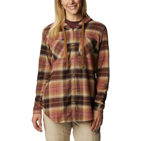 Women's Columbia Anytime Stretch Hooded Long Sleeve Shirt product image