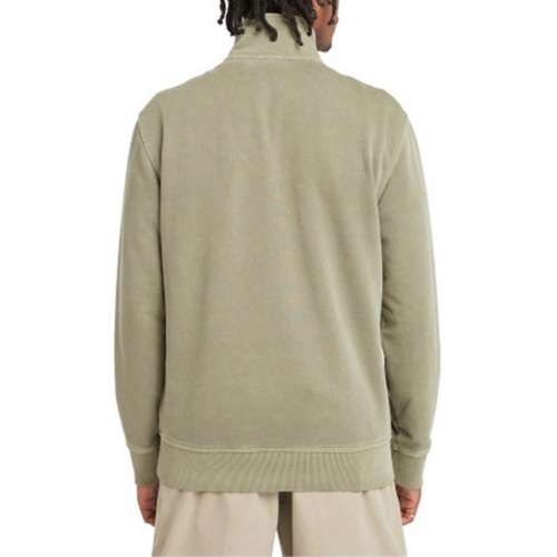 Men's Timberland Garment Dye 1/4 Zip Pullover