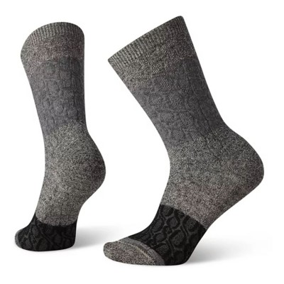 Women's Smartwool Everyday Color Block Cable Crew Socks