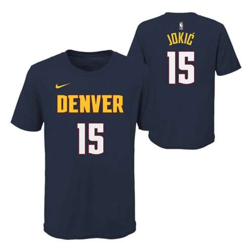 Nike Kids' Denver Nuggets Nikola Jokic Name & Number T-Shirt