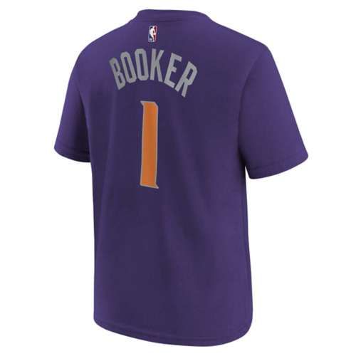 Nike Kids' Phoenix Suns Devin Booker #1 Name & Number T-Shirt