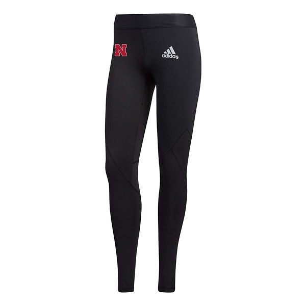 adidas Women's Nebraska Cornhuskers Logo Leggings product image