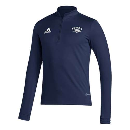 adidas Nevada Wolf Pack Entrada Logo Long Sleeve 1/4 Zip