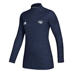 adidas Women's Nevada Wolf Pack Gamemode Logo 1/4 Zip Crew - Thumbnail 1 of 2