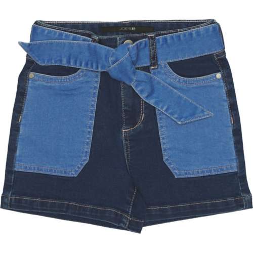 Toddler Girls' Joe's Jeans Angie Colorblock High Rise Jean Shorts