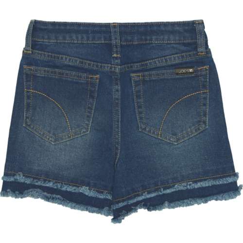 Girls' Joe's Jeans Audrey Double Frey High Rise Jean Shorts