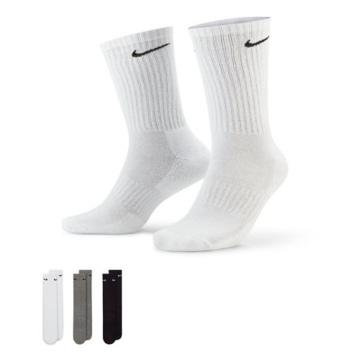 Adult Nike Everyday Cushioned 3 Pack Crew Socks