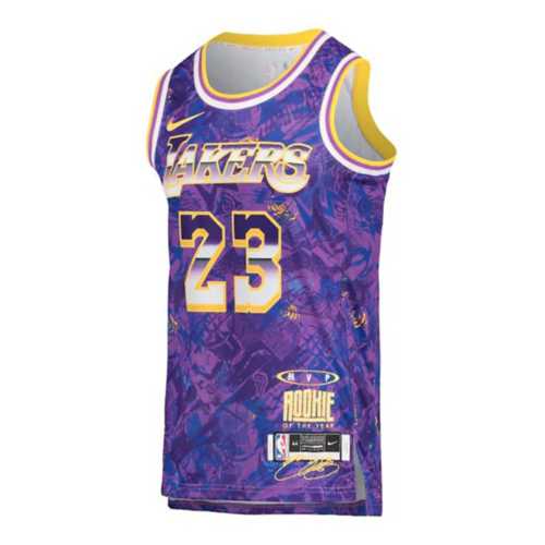 Nike Los Angeles Lakers Lebron James #23 Select Series MVP Swingman Jersey Nike Los Angeles Lakers Lebron James #23 Select Series MVP Swingman Jersey