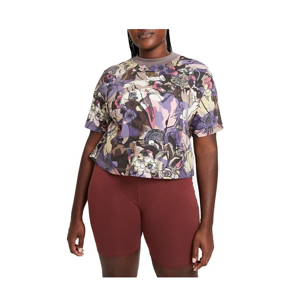Women's Nike Sportswear Plus Femme Short Sleeve Printed Crop Top product image
