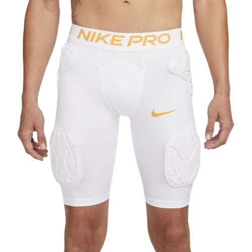 Nike Team Hyperstrong Boom Short Girdle - Mens - White/Gold