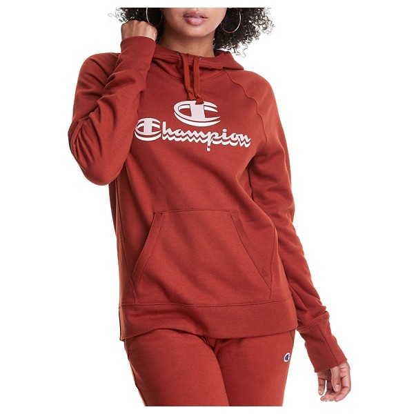 Women's Champion Powerblend Drop Shadow Graphic Classic Fleece Hoodie product image