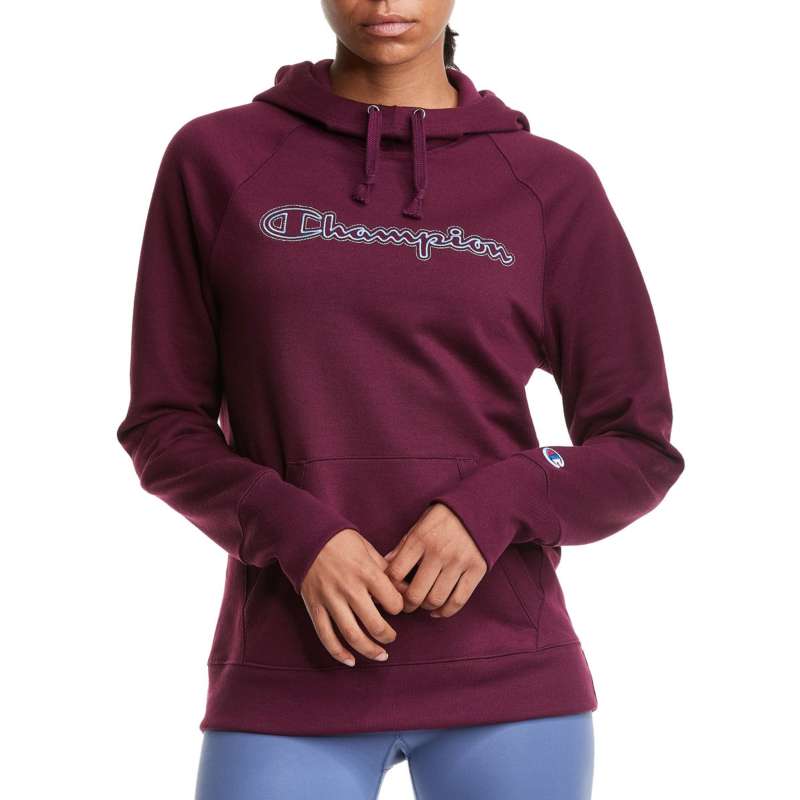 Women's Champion Powerblend Embroidered Classic Hoodie