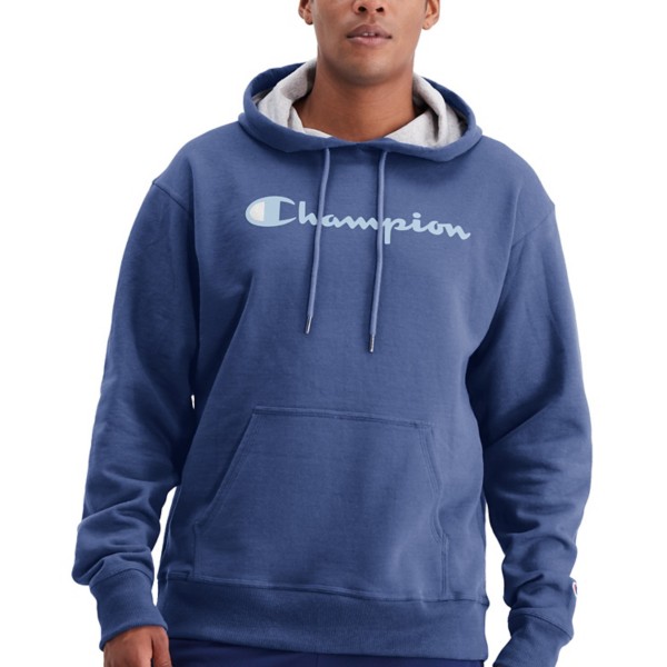 Men's Champion GFX Powerblend Script Logo Hoodie product image