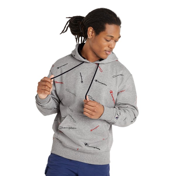 Men's Champion All Over Print Powerblend Hoodie product image