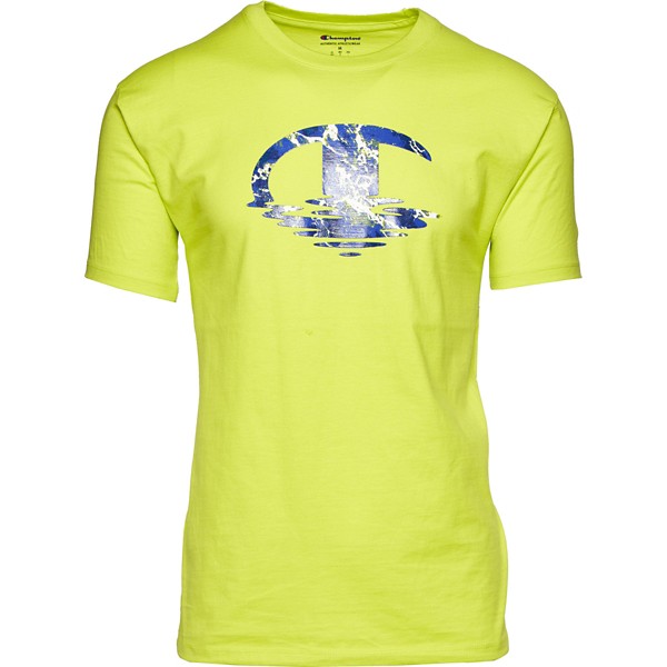 Men's Champion Wave Logo Classic Graphic T-Shirt product image