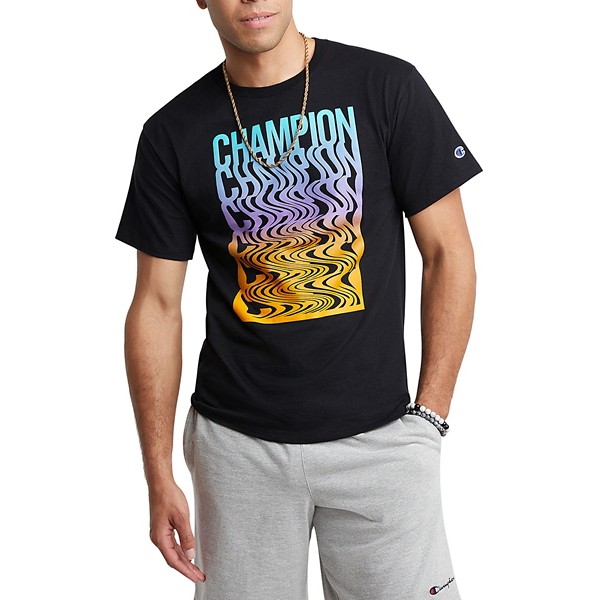 Men's Champion Melting Graphic Classic Graphic T-Shirt product image