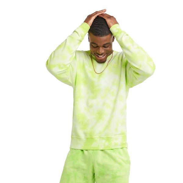 Men's Champion Crushed Dye Crewneck Sweatshirt product image