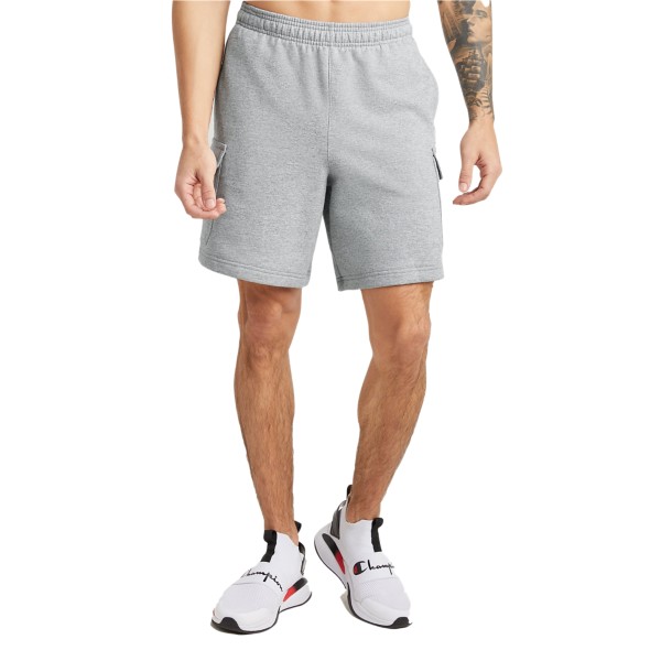 Men's Champion Patch Logo Powerblend Cargo Lounge Shorts product image