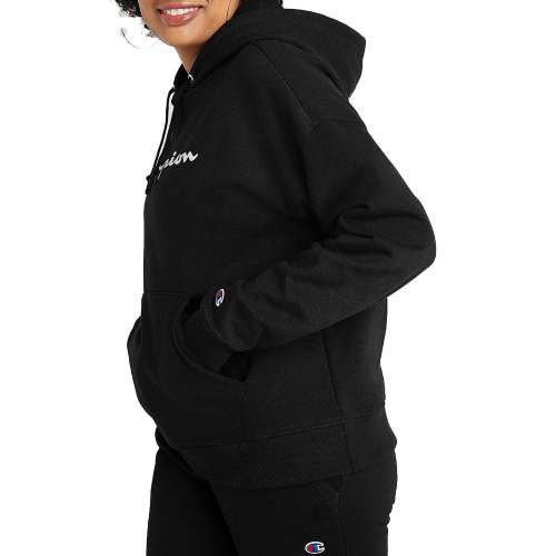 Women's Champion Powerblend Relaxed Tonal Script Graphic Hoodie