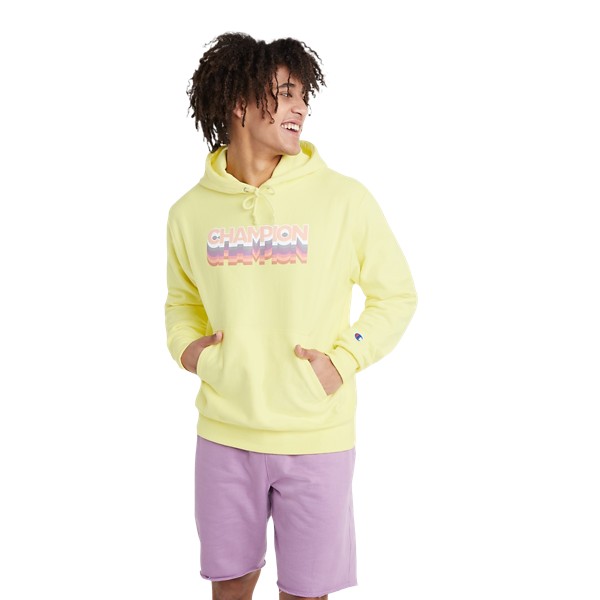 Men's Champion Color Shadow Graphic Reverse Weave Hoodie product image