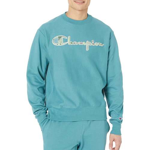 Men's Champion Reverse Weave Graphic Crewneck Sweatshirt