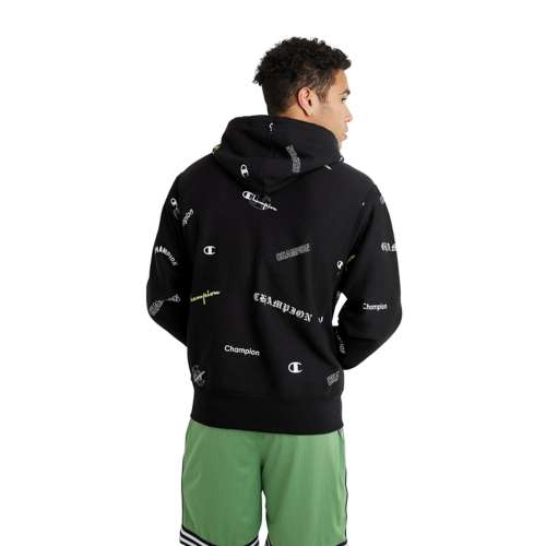 Men's Champion Reverse Weave All Over Print Graphic Hoodie