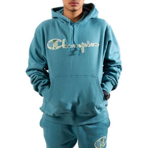 Men s Champion Reverse Weave Graphic Hoodie Prepare her for the