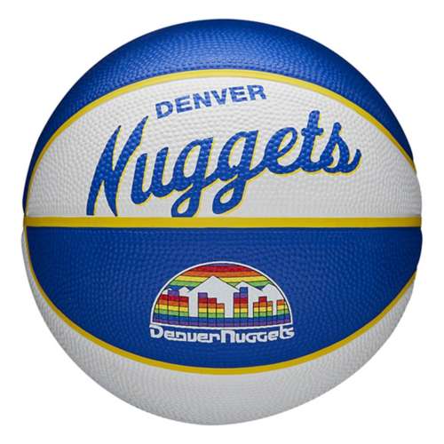 Wilson Denver Nuggets Team Retro Mini Basketball