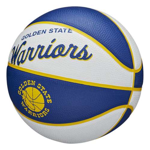 Wilson Golden State Warriors NBA Team Retro Mini Basketball