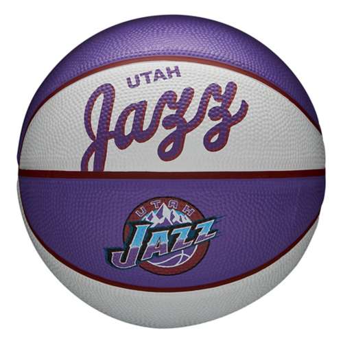 Wilson Utah Jazz NBA Team Retro Mini Basketball