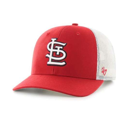 Women's Fanatics Branded Red/Natural St. Louis Cardinals True Classics  Tailsweep Trucker Snapback Hat