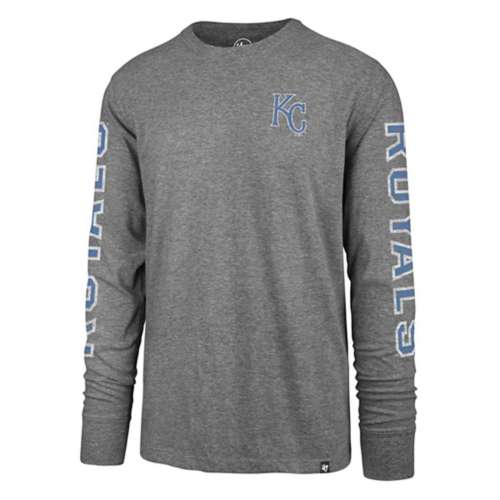 47 Brand Kansas City Royals Triple Threat Long Sleeve T-Shirt