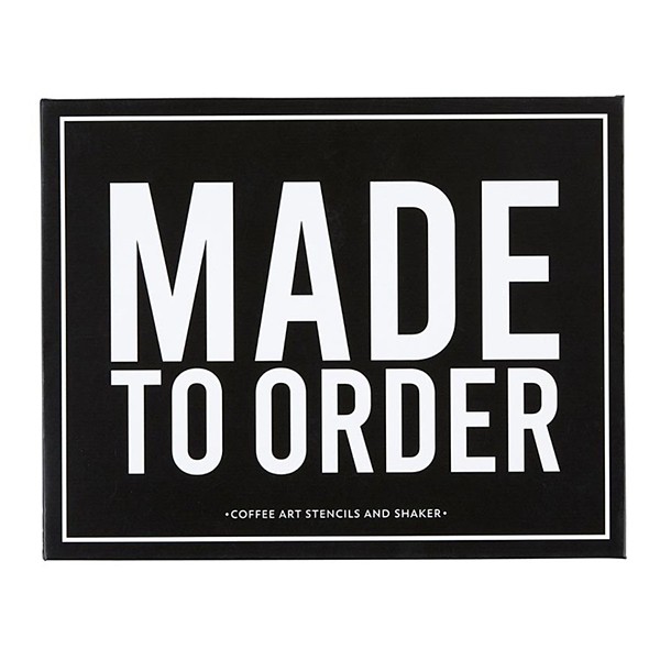 Santa Barbara Design Topping Stencils and Shaker Book Box - Made to Order