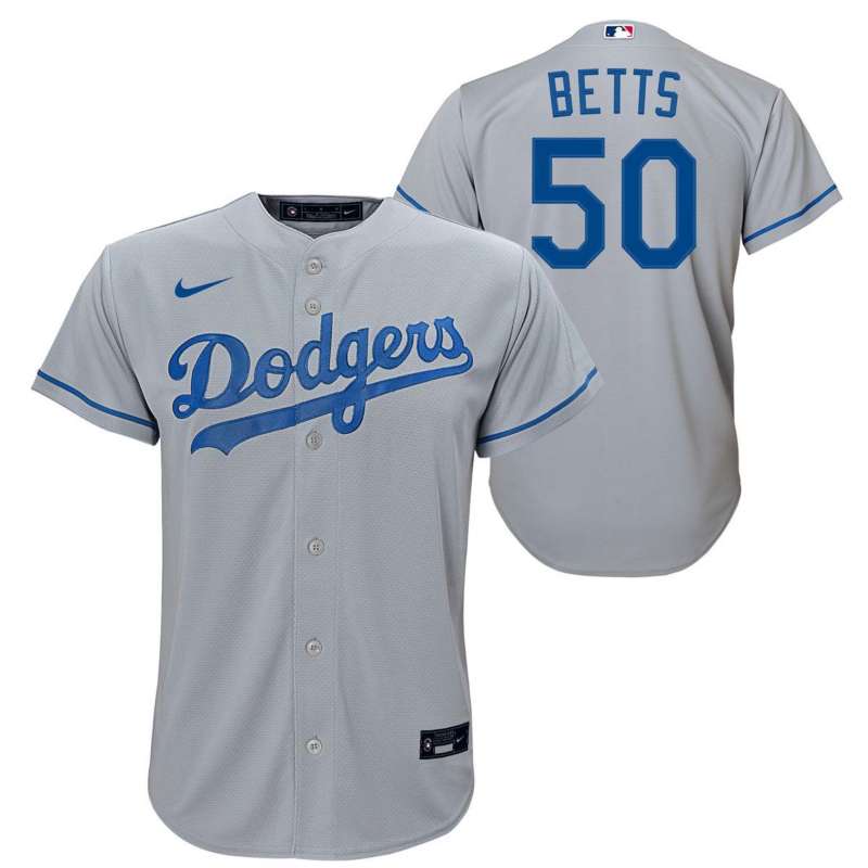 Nike Kids' Los Angeles Dodgers Mookie Betts #50 Replica Jersey