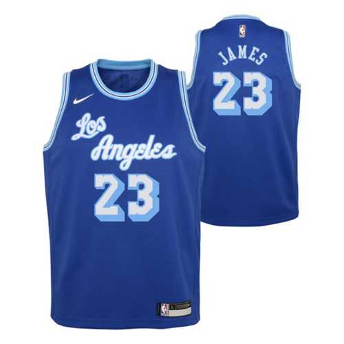 Nike Kids' Los Angeles Lakers Lebron James Hardwood Classic Swingman Jersey