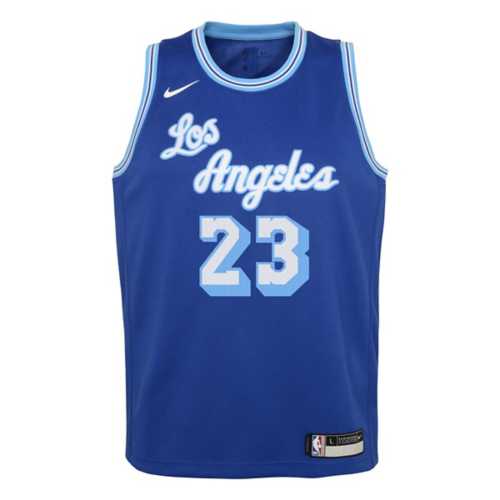 Nike Kids' Los Angeles Lakers Lebron James Hardwood Classic Swingman Jersey Nike Kids' Los Angeles Lakers Lebron James Hardwood Classic Swingman Jersey