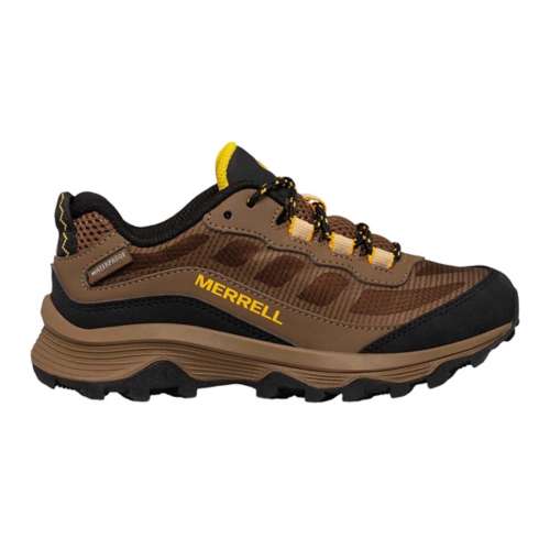 Big Kids' Merrell Moab Speed Low Waterproof Hiking Shoes