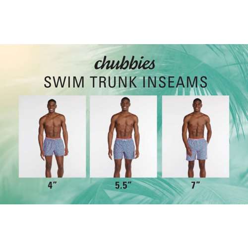 Chubbies Men's Classic 5.5 Swim Trunks, XXL, Mericas